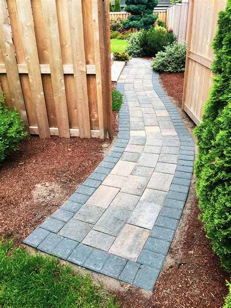 walkway ideas stone paths pavers ojhze