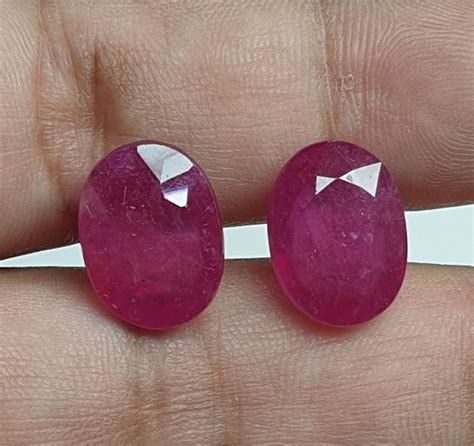 Beautiful Ruby Pink Ruby Gemstone Oval Shape Cut Stone 21 - Etsy