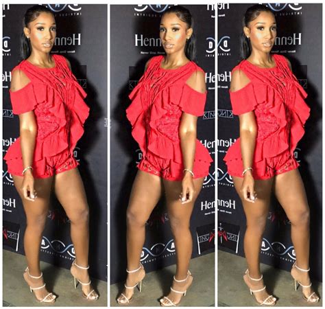 Bernice burgos looks smashing in red for Dbanj club tour : Miss Petite