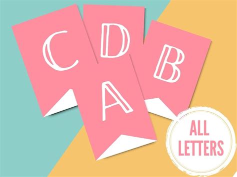 Free Printable Happy Birthday Banner Letters