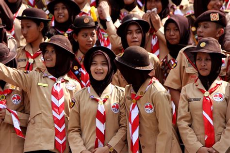 gambar kegiatan pramuka kartun pramuka islamiyah lembor tata