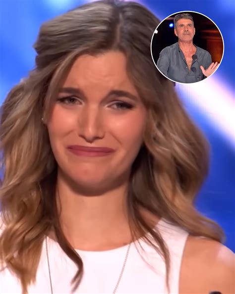 The Music - A lady named Gabriella walks on America's Got Talent stage