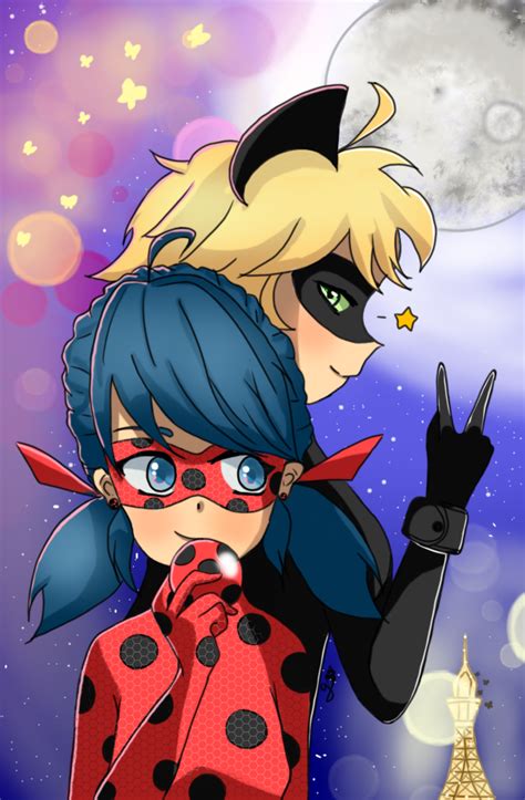 Miraculous Ladybug and Chat Noir Fanart by Dariasirene on DeviantArt