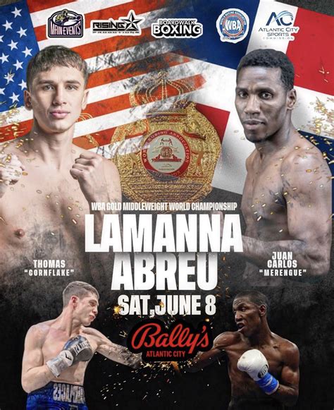 Lamanna vs Abreu this Saturday for the WBA Gold Title – World Boxing