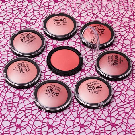 Buy essence pure NUDE baked blush pretty peach online