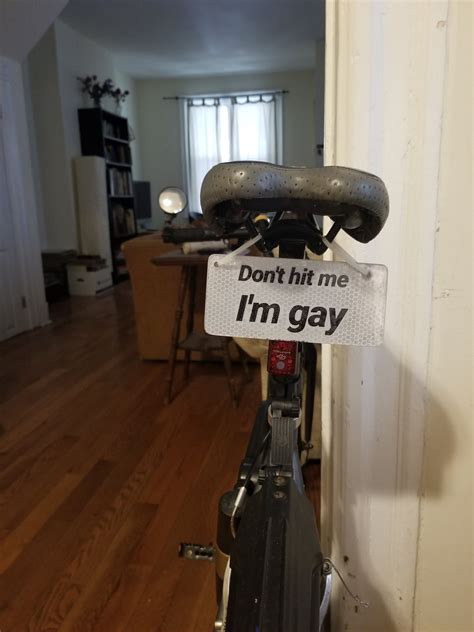 Don't hit me I'm gay Fiets kentekenplaat - Etsy Nederland