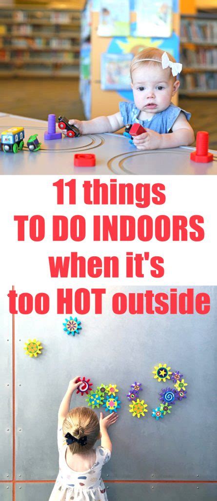 11 Fun Things to Do Indoors When It's Hot Outside - Everyday Reading