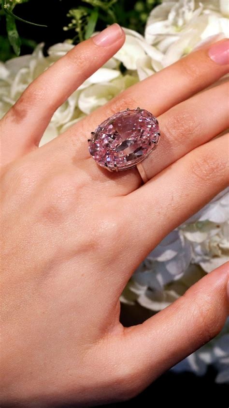 Pink Star Diamond Ring