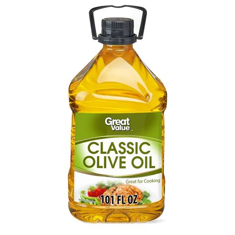 Great Value Classic Olive Oil for Cooking 101 Fl. Oz. - Walmart.com ...