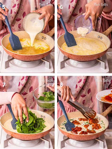 Creamy Spinach Chicken Thigh - Much Butter