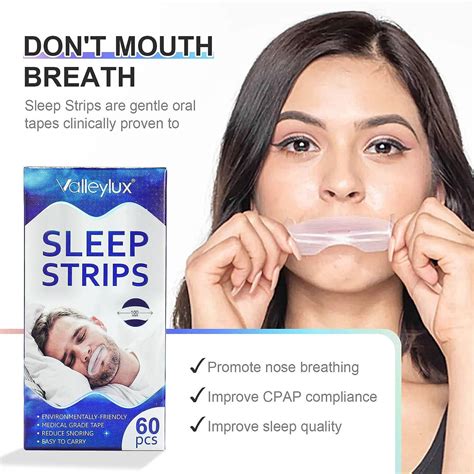 Mouth Tape for Snoring (120PC) - Gentle Strips for Nose Breathing