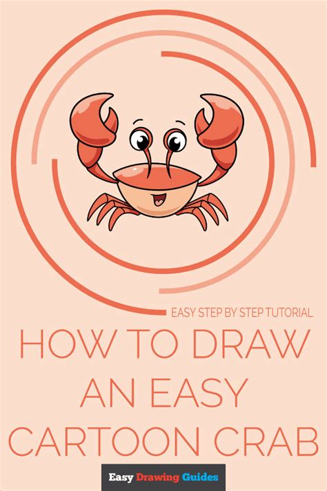 How to Draw an Easy Cartoon Crab - Really Easy Drawing Tutorial