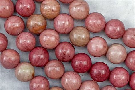 rhodonite beads  gem boutique