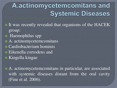 Aggregatibacter actinomycetemcomitans