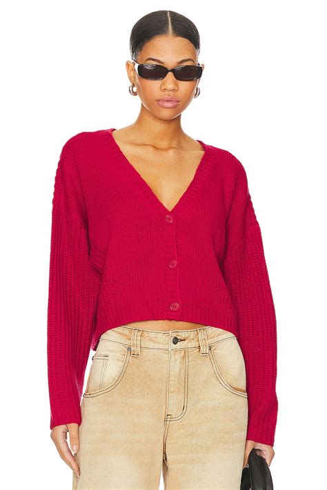 525 Harper Cardigan in Ruby Red | REVOLVE