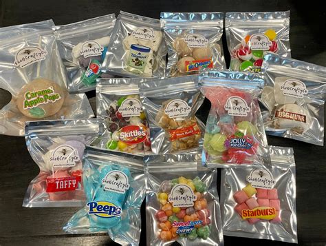 Freeze Dried Candy Sample Box | SheBCrafty Co | Candy samples, Sample