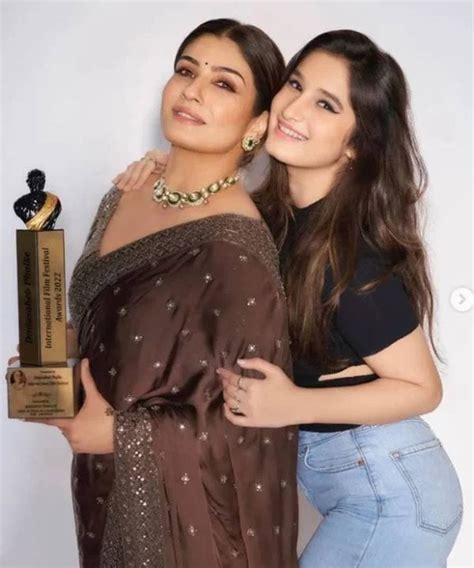 raveena tandon daughter rasha rasha thadani reached shilpa shetty