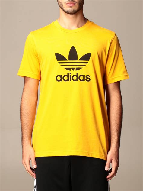 Adidas Logo Yellow