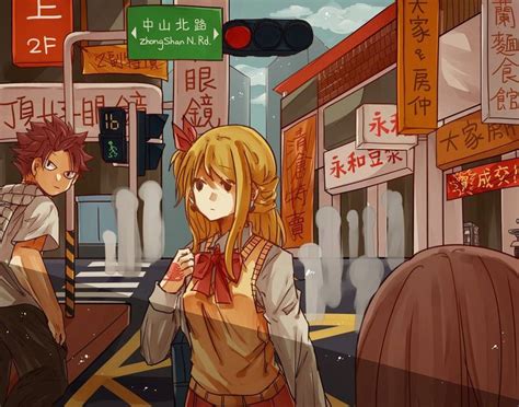 Natsu and Lucy | Natsu fairy tail, Fairy tail comics, Fairy tail
