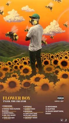 Flower Boy by Tyler, The Creator in 2025 | Music poster, Music album