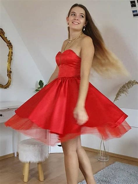 Red Homecoming Dress