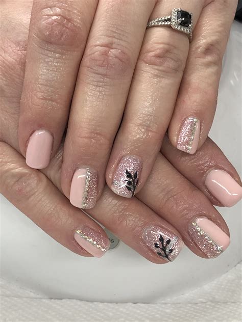 Spring Blush Pink Gel Nails | Blush pink nails, Pink gel nails, Blush nails