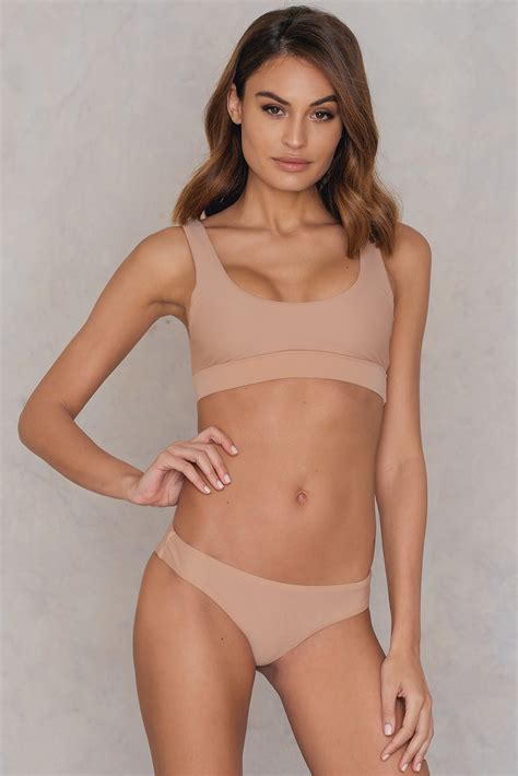 Sporty Bikini Pantie Nude | na-kd.com