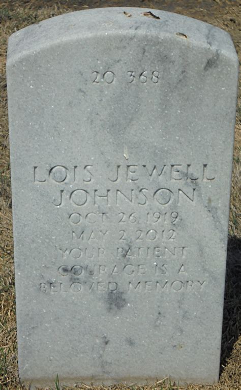 Lois Jewell Johnson (1919-2012) - Find a Grave Memorial