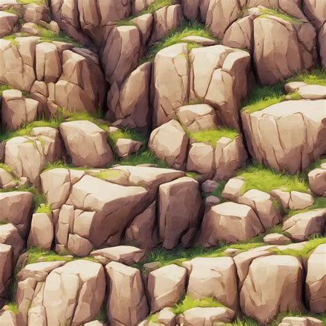 stylized stone  seamless texture