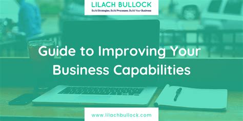 improve  business capabilities  guide