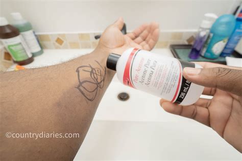 how to get off sharpie from skin