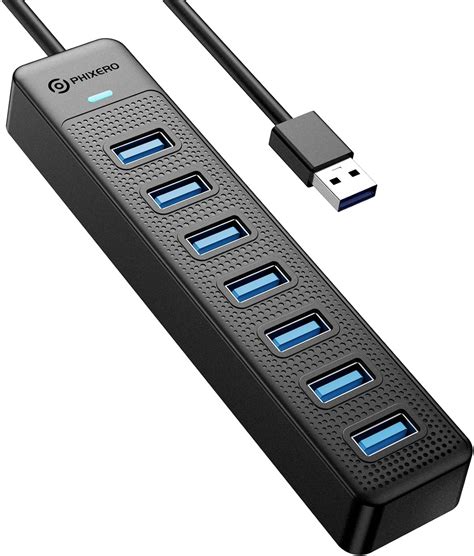 phixero  port usb hub usb  hub multi usb port hub portable usb