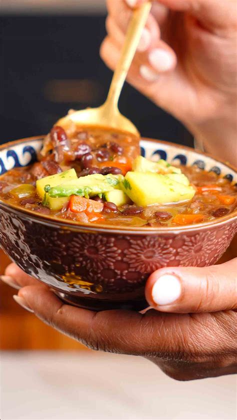 Vegetarian Feijoada ( Black Bean soup) - Mymanabites