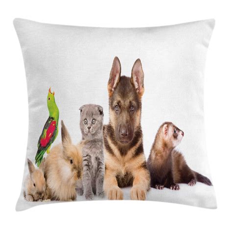 cute animal throw pillow 6