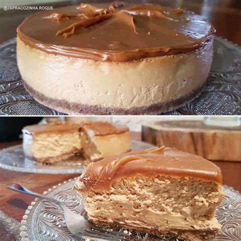 Cheesecake de Doce de Leite – NaColher