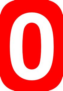 number 0 PNG