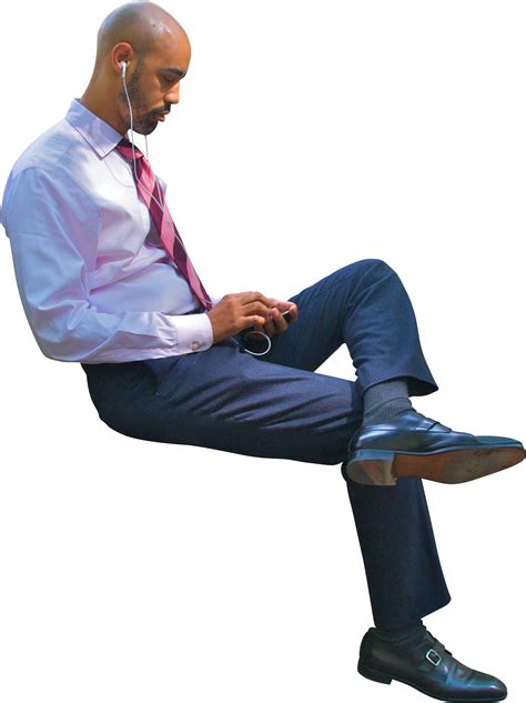sitting man png images