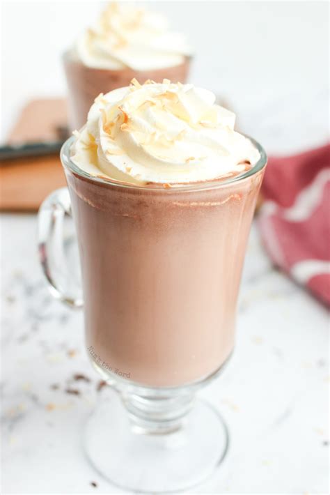 Coconut Milk Hot Chocolate - Num's the Word