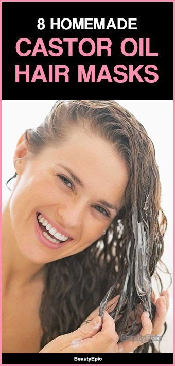 Castor oil Hair Mask: Benefits and Top 8 Hair Mask Recipes | Castor oil ...