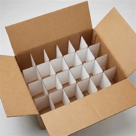 Cardboard Cell Partitions Custom Cell Dividers For Packaging