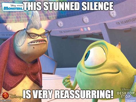 Roz, Monsters Inc, stunned silence - Imgflip