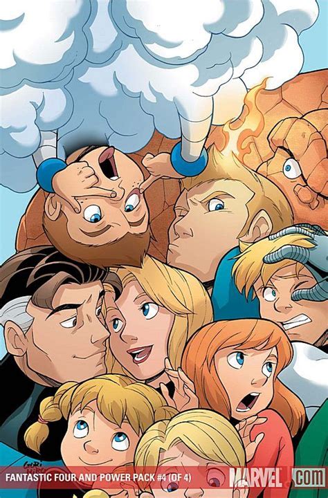 FANTASTIC FOUR AND POWER PACK #4 (of 4)//Gurihiru/G | Marvel comic ...