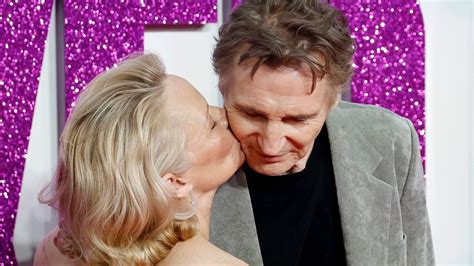 6 adorable Pamela Anderson and Liam Neeson TikToks from 'Naked Gun' tour