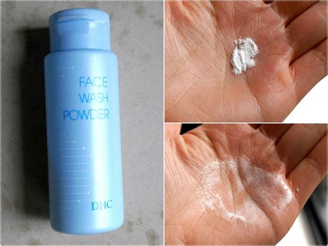 powder face wash options  beautiful zen