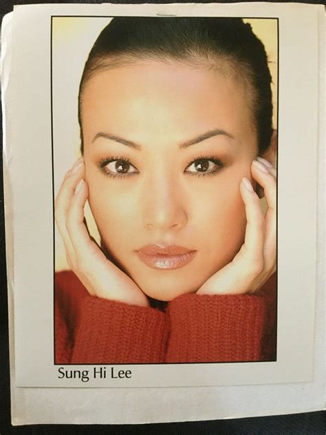 Sung Hi Lee, Playboy Playmate, original talent agency headshot photo #2