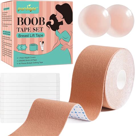 Boob Tape Kit, Breast Lift Tape, Waterproof & Breathable Breast Tape