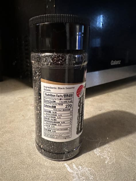 Whoops! I’ve been sprinkling sesame seeds on nearly all my meals for a