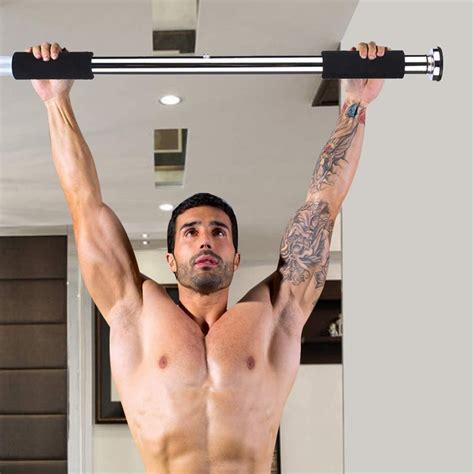 doorway pull  bar heavy duty multi grip chin  bar exercise fitness