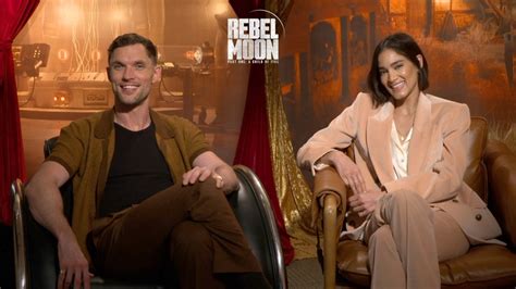 Rebel Moon Interview: Sofia Boutella & Ed Skrein on Filming Action Scenes