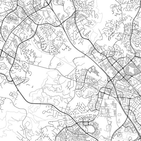 Gaithersburg Map Print Gaithersburg Map Poster Wall Art Md - Etsy